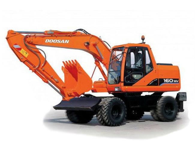 Колесный экскаватор DAEWOO-DOOSAN
