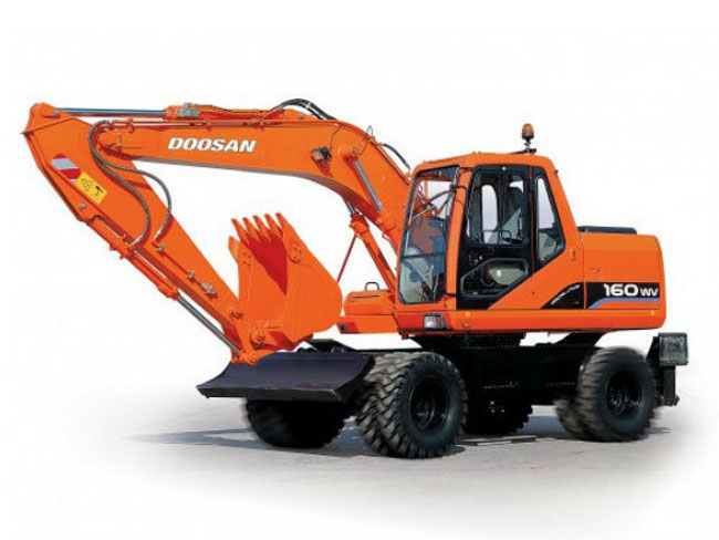 Колесный экскаватор DAEWOO-DOOSAN